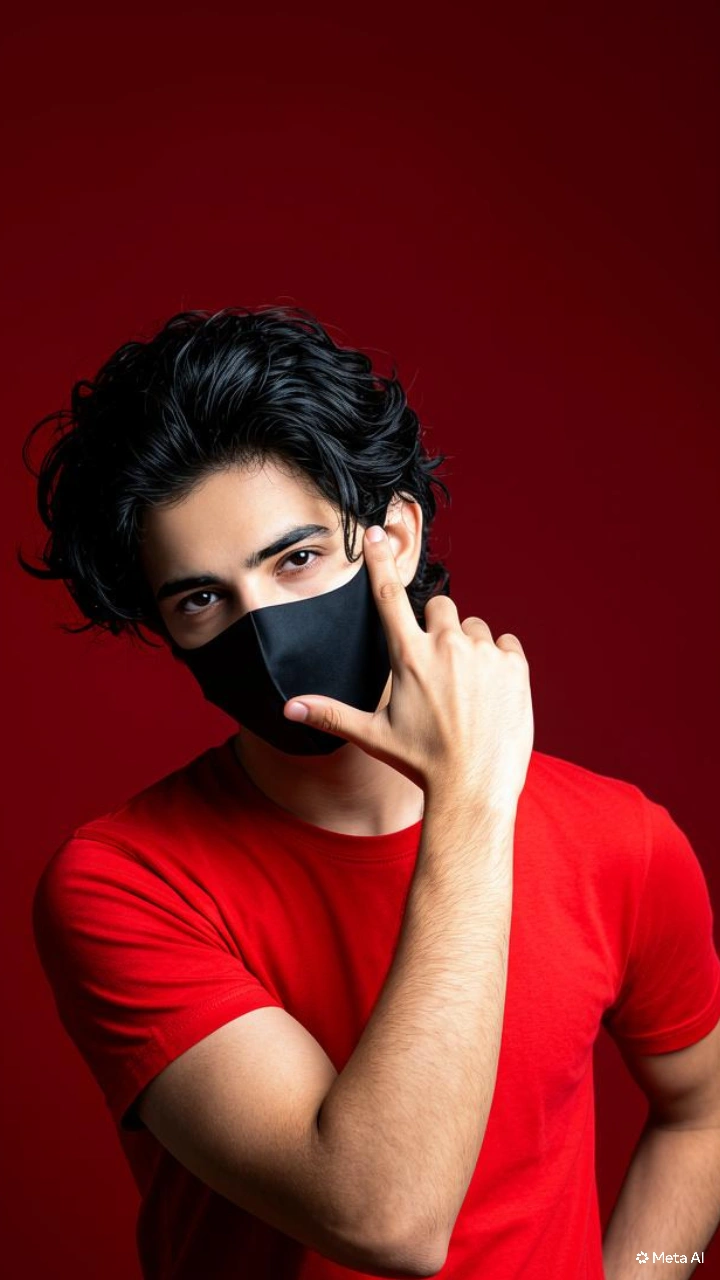 Red “ONLY ME.” Fashion Editorial Campaign output 2