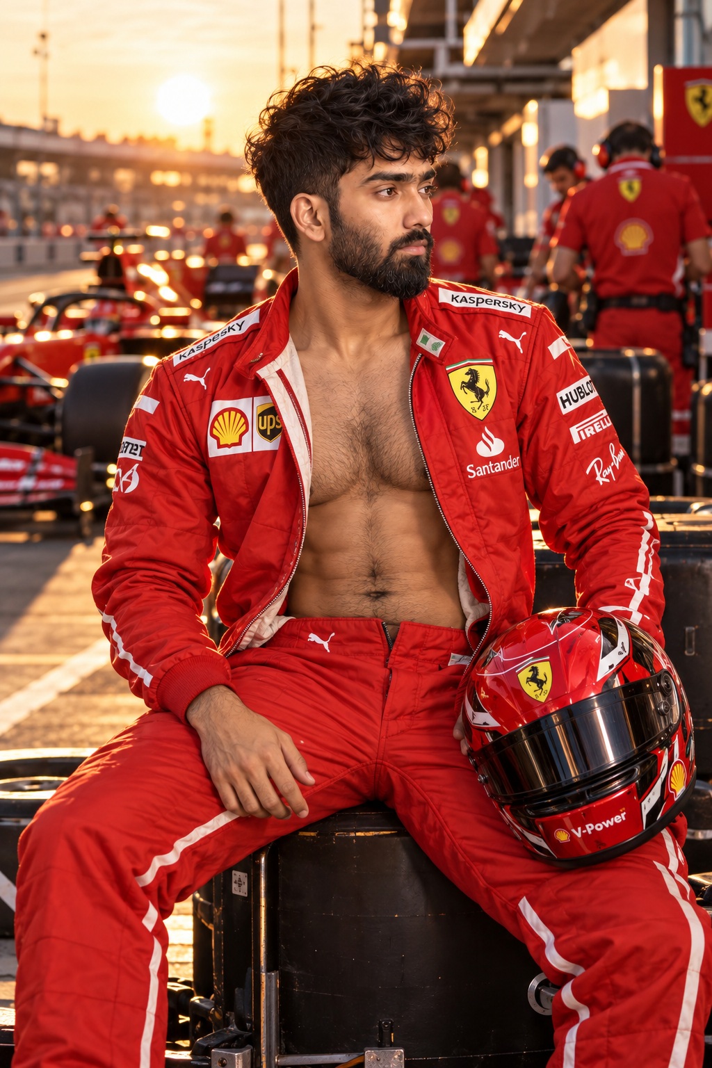 Sunset Motorsport Pit-Lane Portrait