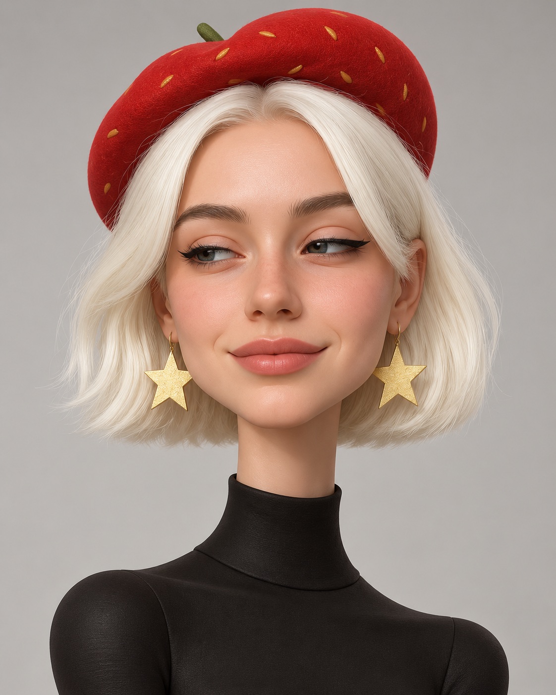 Stylized 3D Caricature Portrait output 2