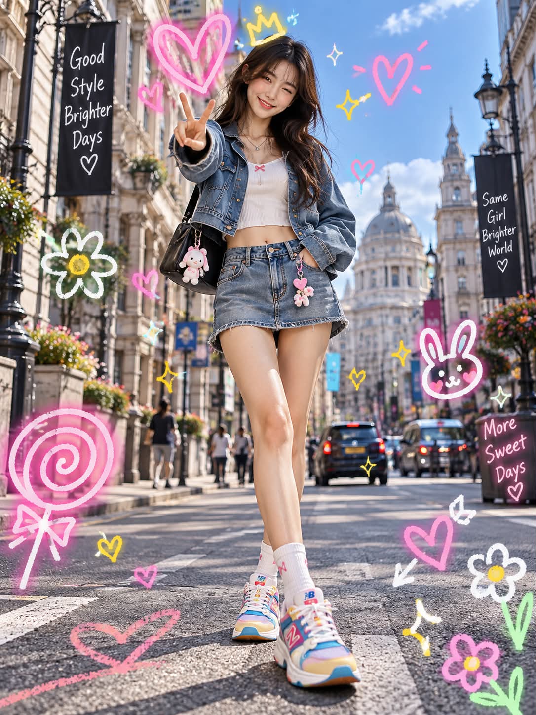 Neon Doodle Street-Style Editorial output 7