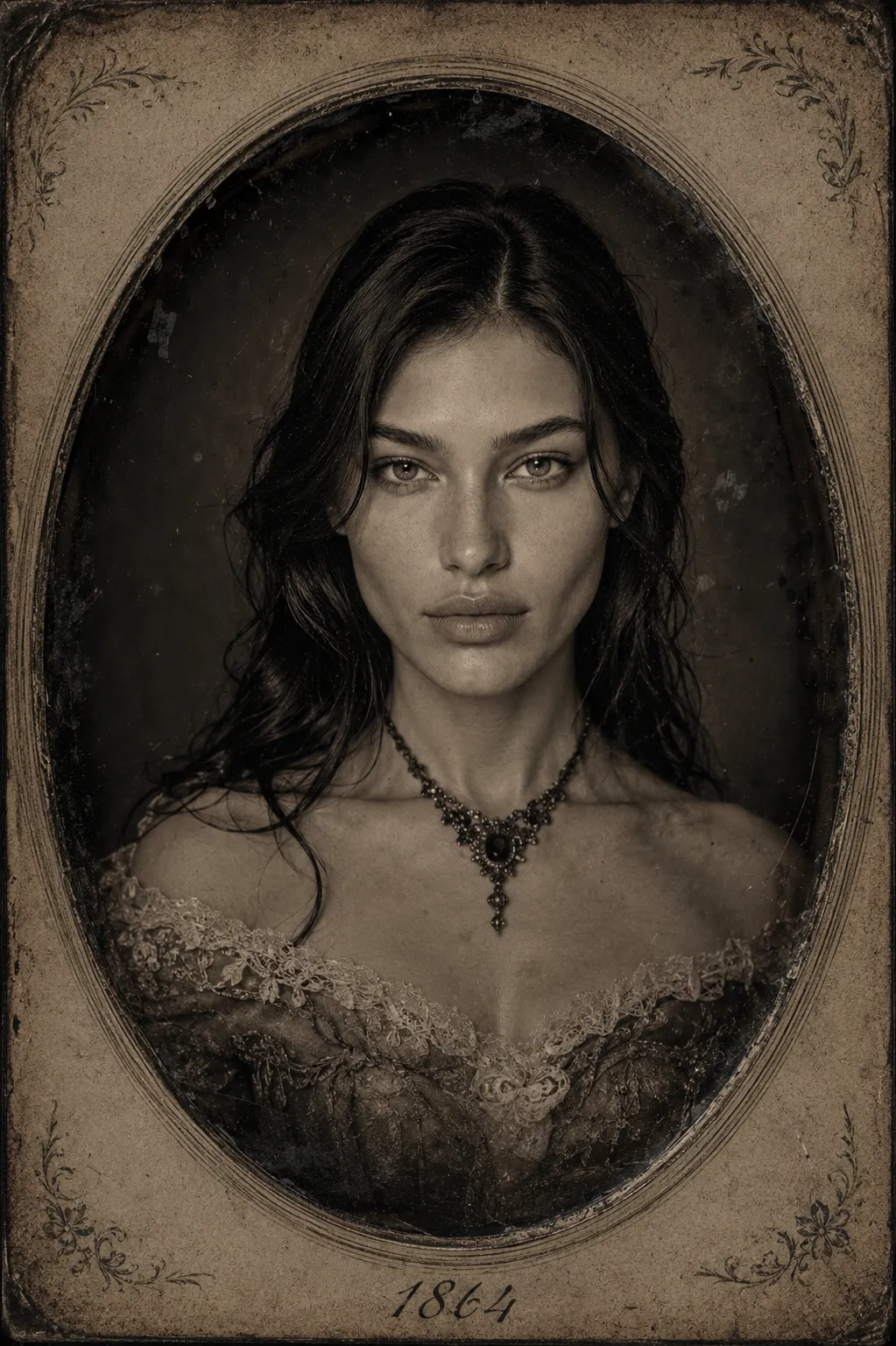 Victorian Daguerreotype Portrait from a Photo output 2