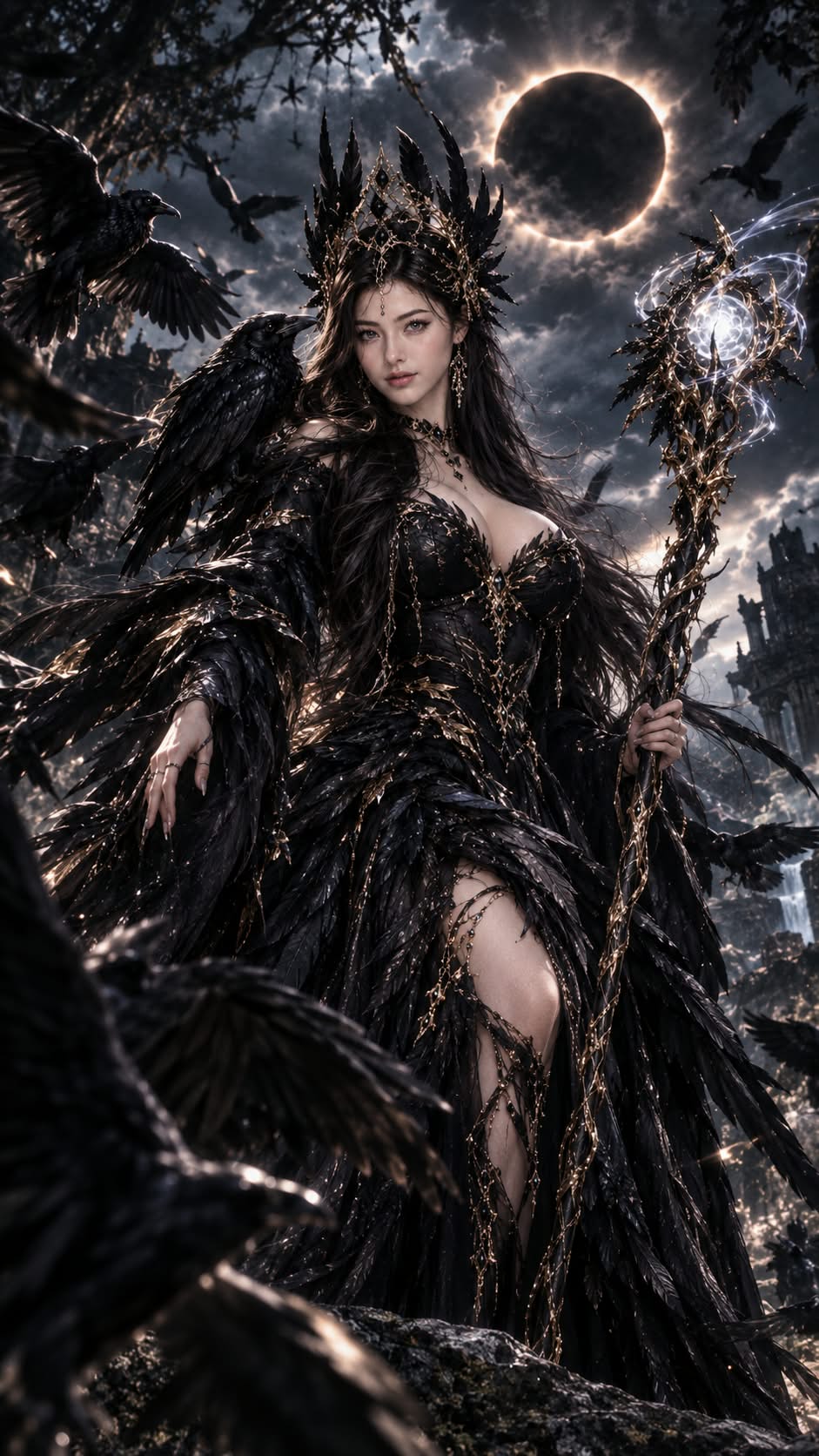 Queen of Crows Under a Total Eclipse output 2
