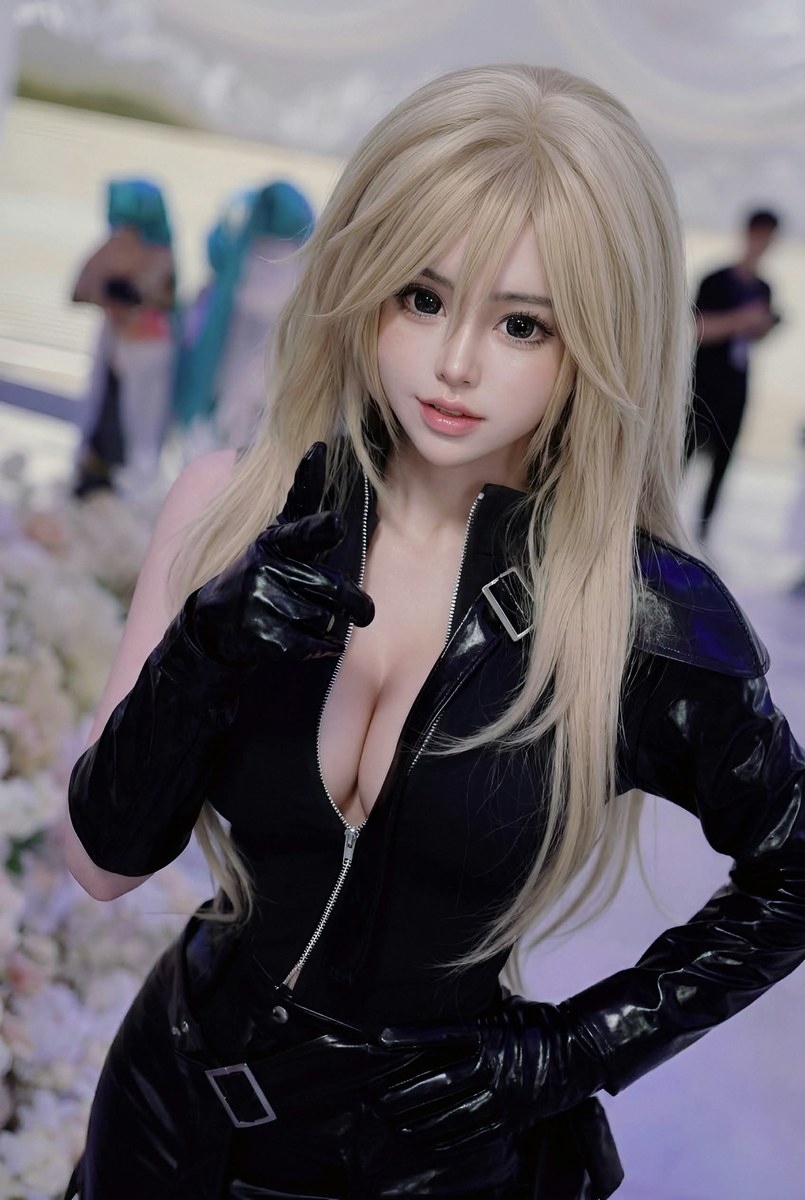 Blackout Cloud Cosplay Portrait output 2