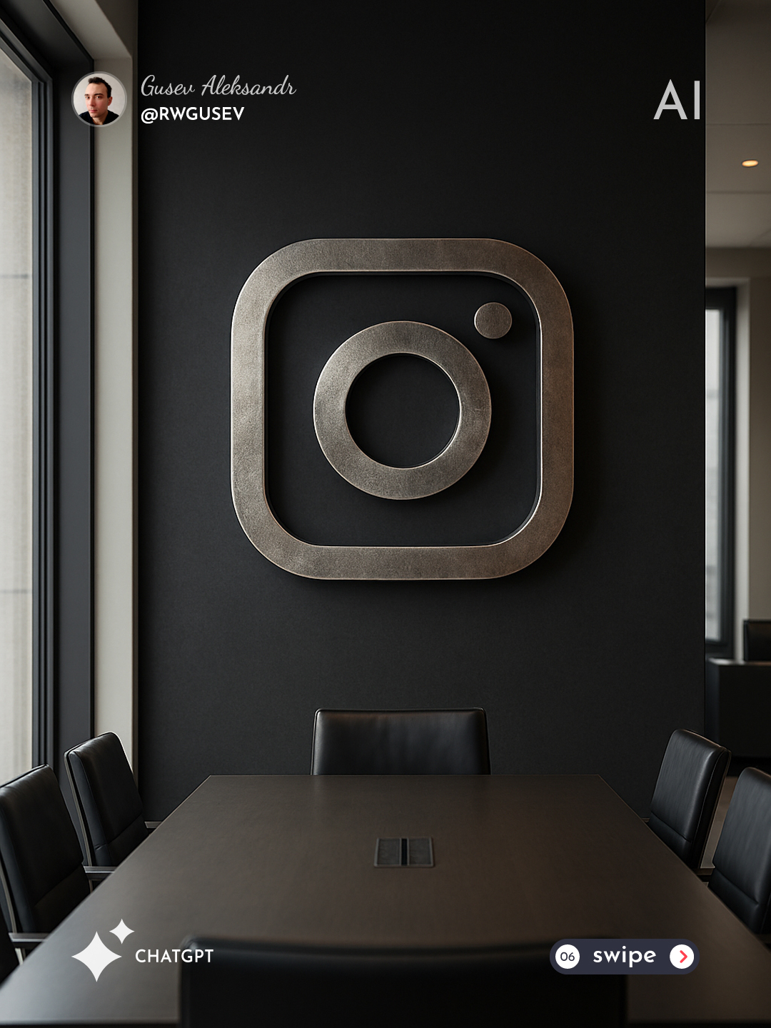 Premium Logo in an Executive Meeting Room output 5