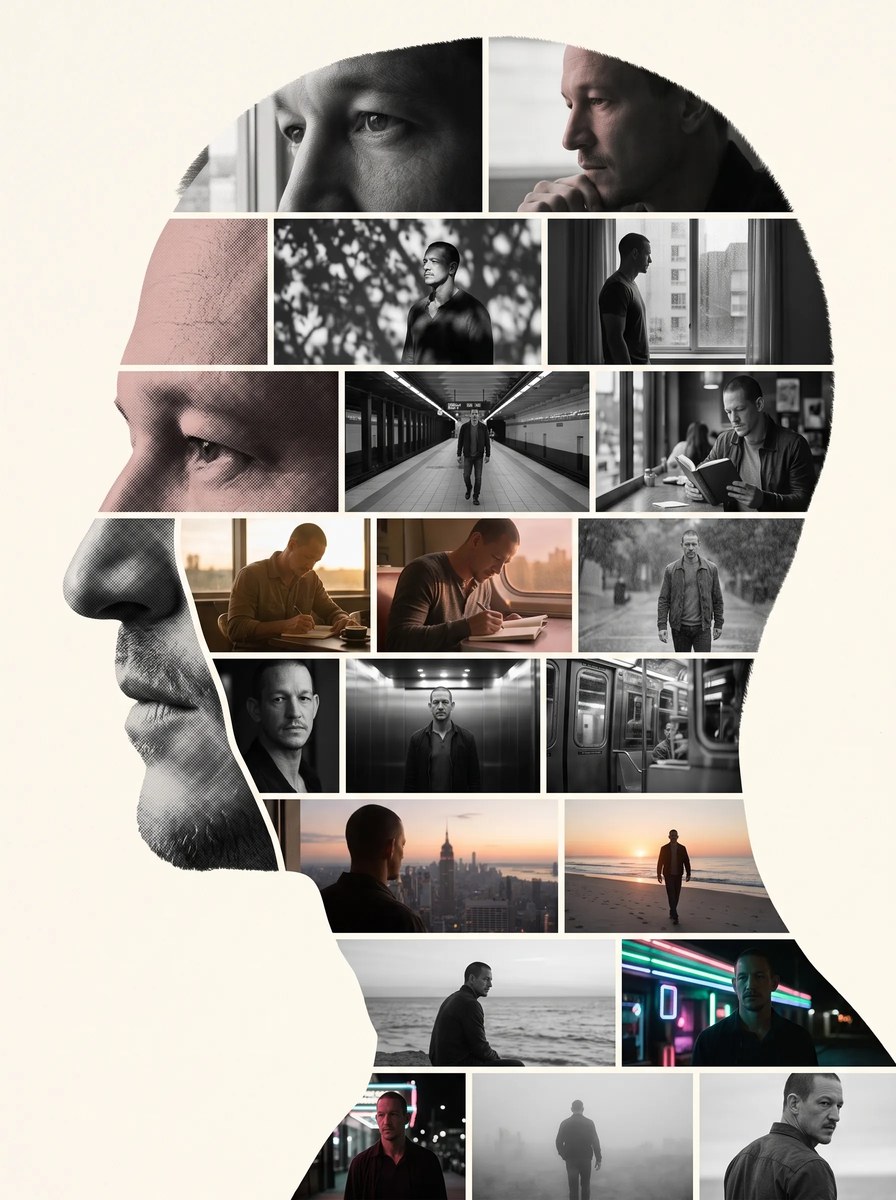 Memories of Life — Cinematic Memory Mosaic Portrait
