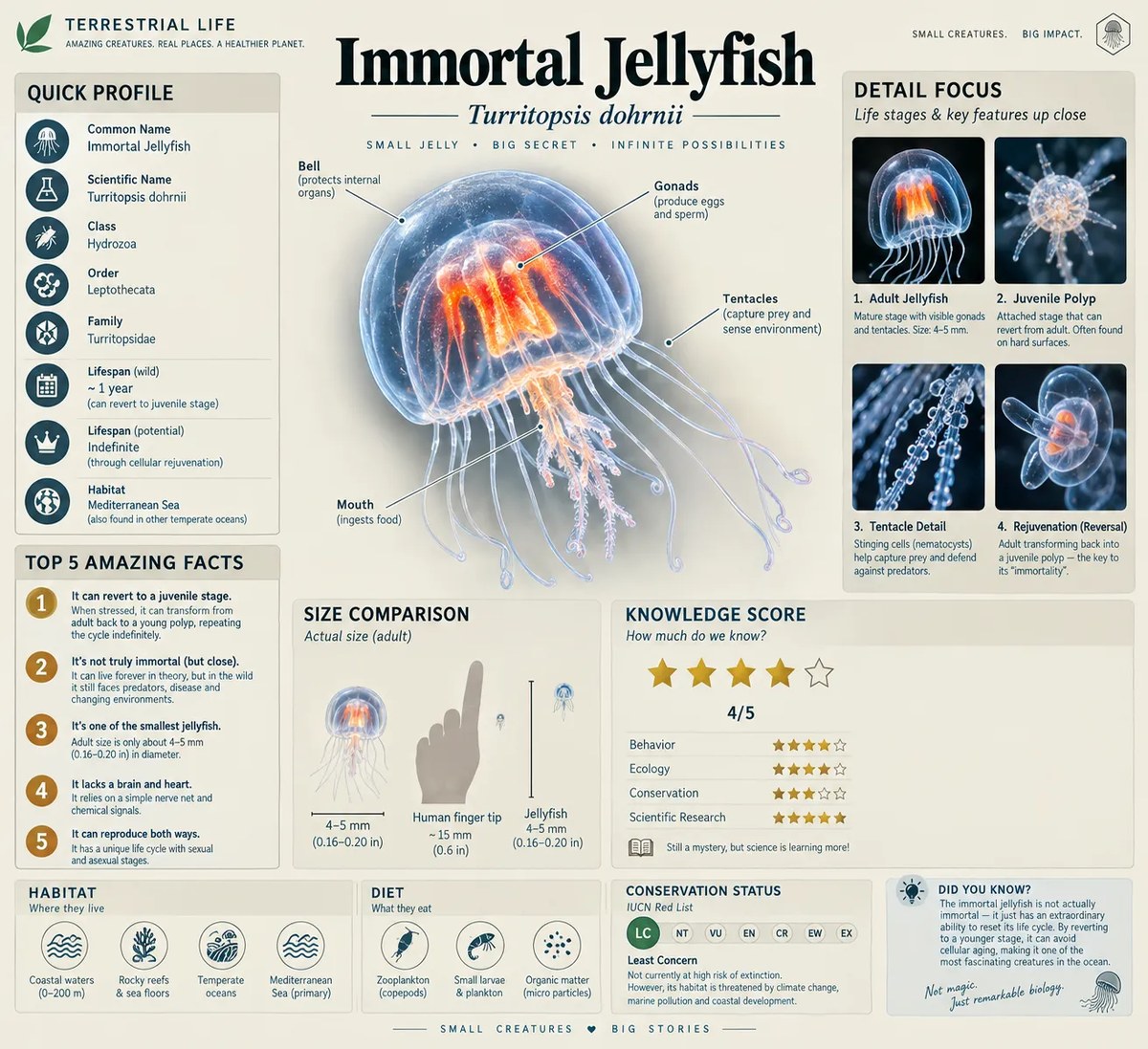 Terrestrial Life Educational Infographic output 2