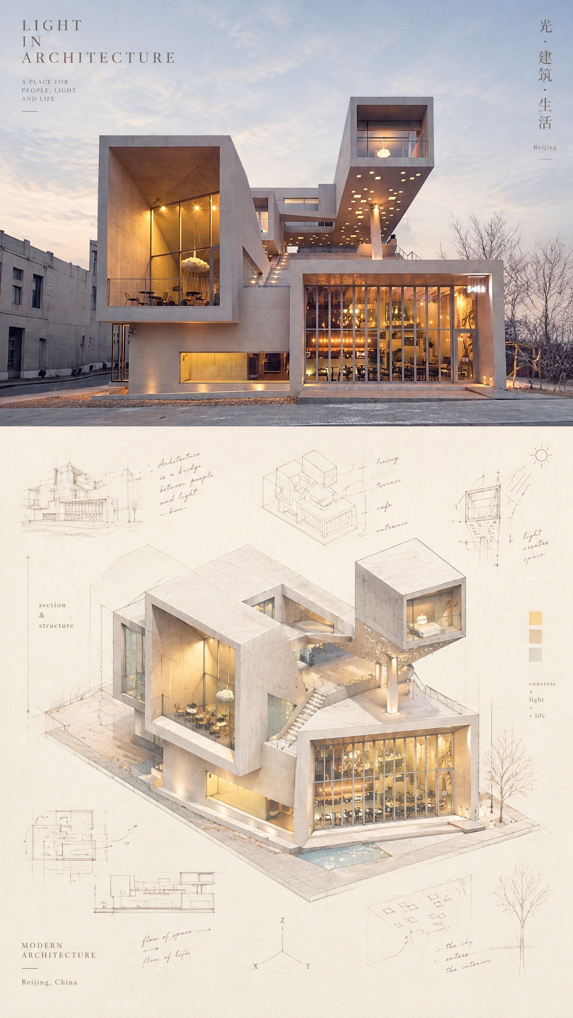 Isometric Editorial Poster from a Photo output 1