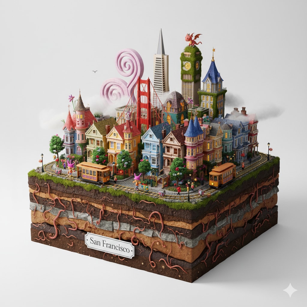 3D City Prompt output 3