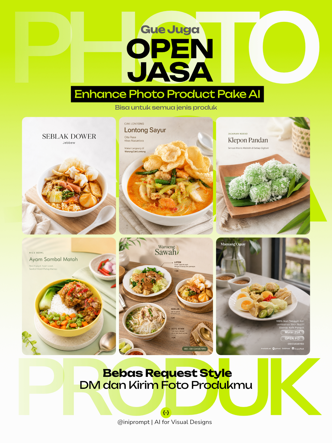Bright Minimal Food Menu Campaign output 4