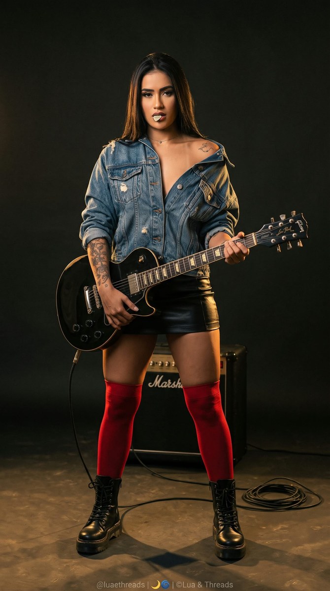 Underground Rock Guitarist Editorial Portrait output 4