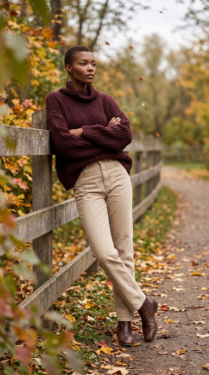 Autumn Park Fashion Portrait output 1
