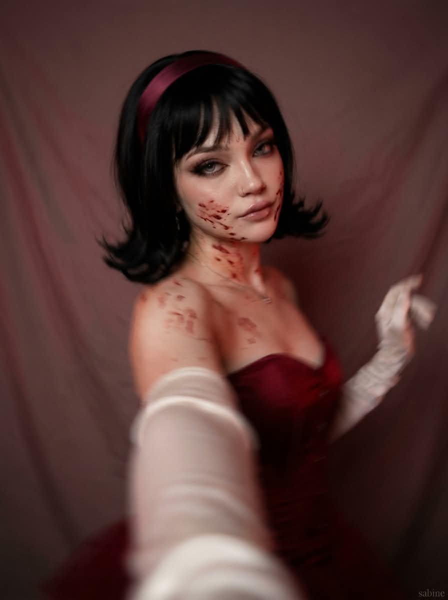 Gothic Coquette Horror-Doll Fashion Portrait output 4