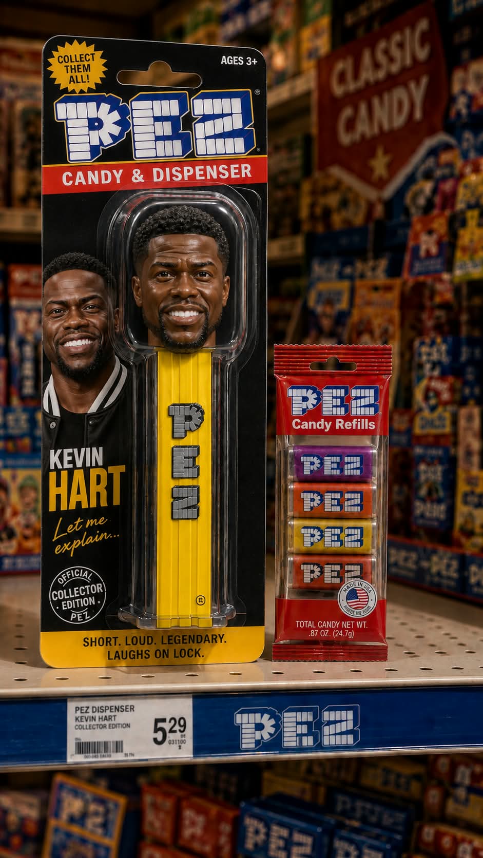 Design a Custom PEZ Dispenser of a Public Figure