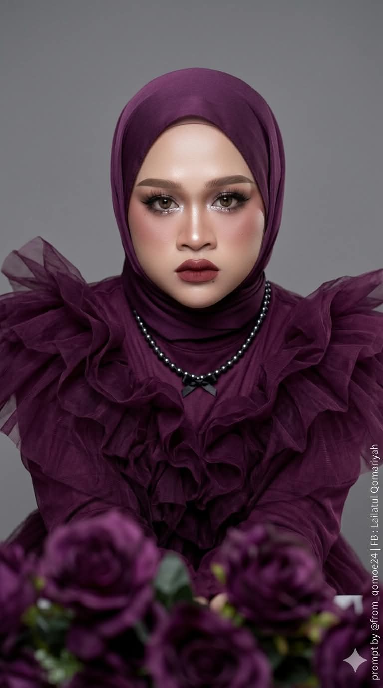 Plum Couture Hijab Portrait output 2