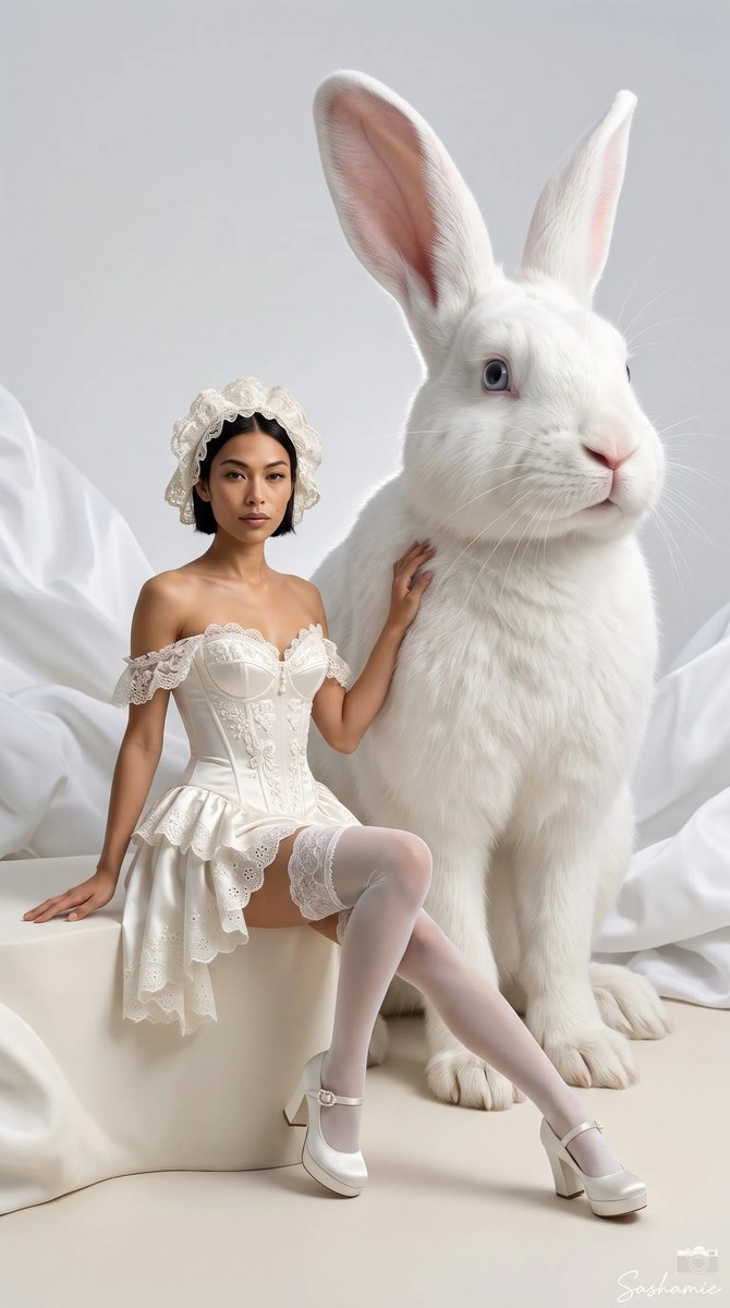 Sashamie and the Colossal White Rabbit