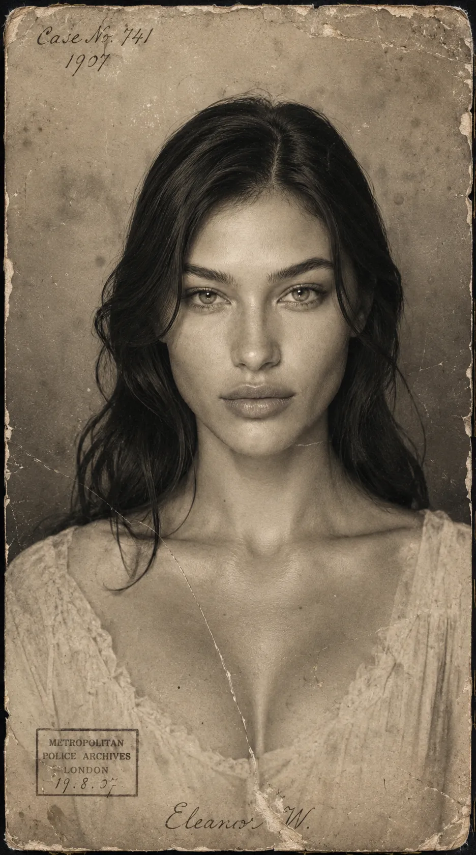 Victorian Daguerreotype Portrait from a Photo output 3