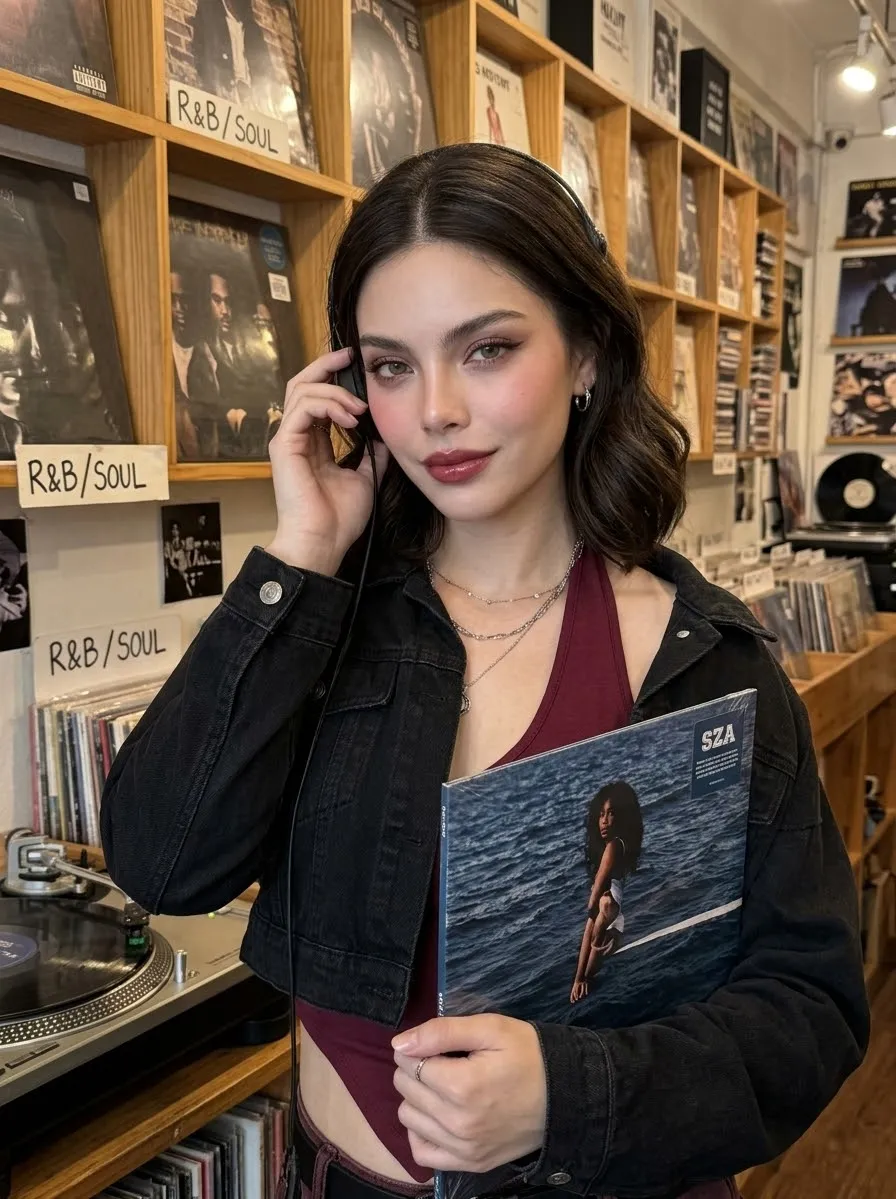 R&B Record Store Portrait output 1