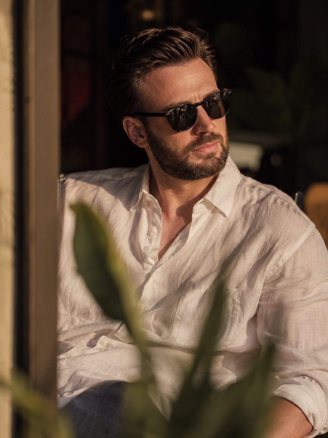 Luxury Editorial Portrait in Warm Afternoon Light output 5