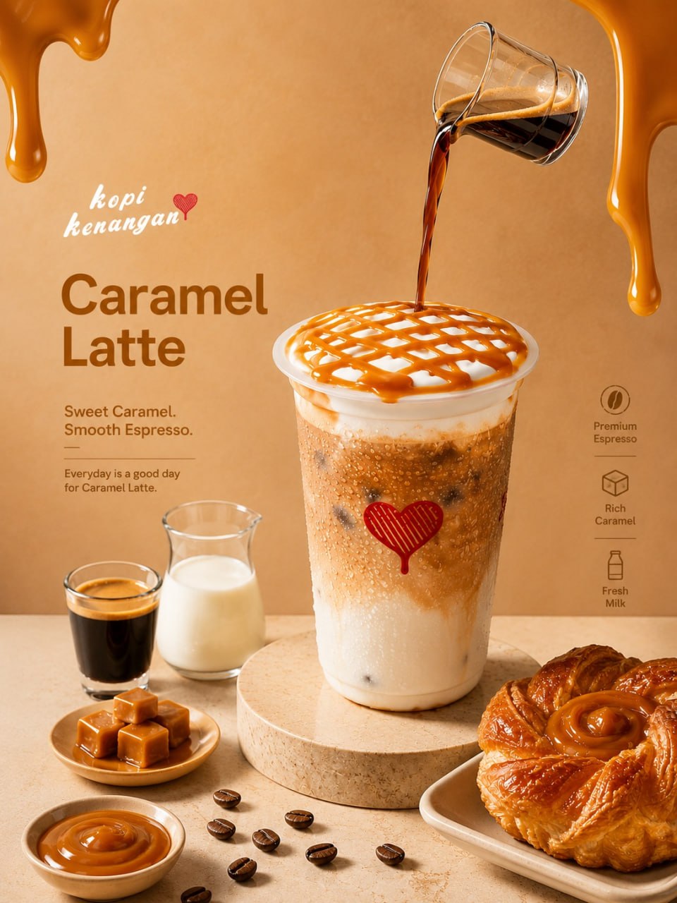 Advertising poster