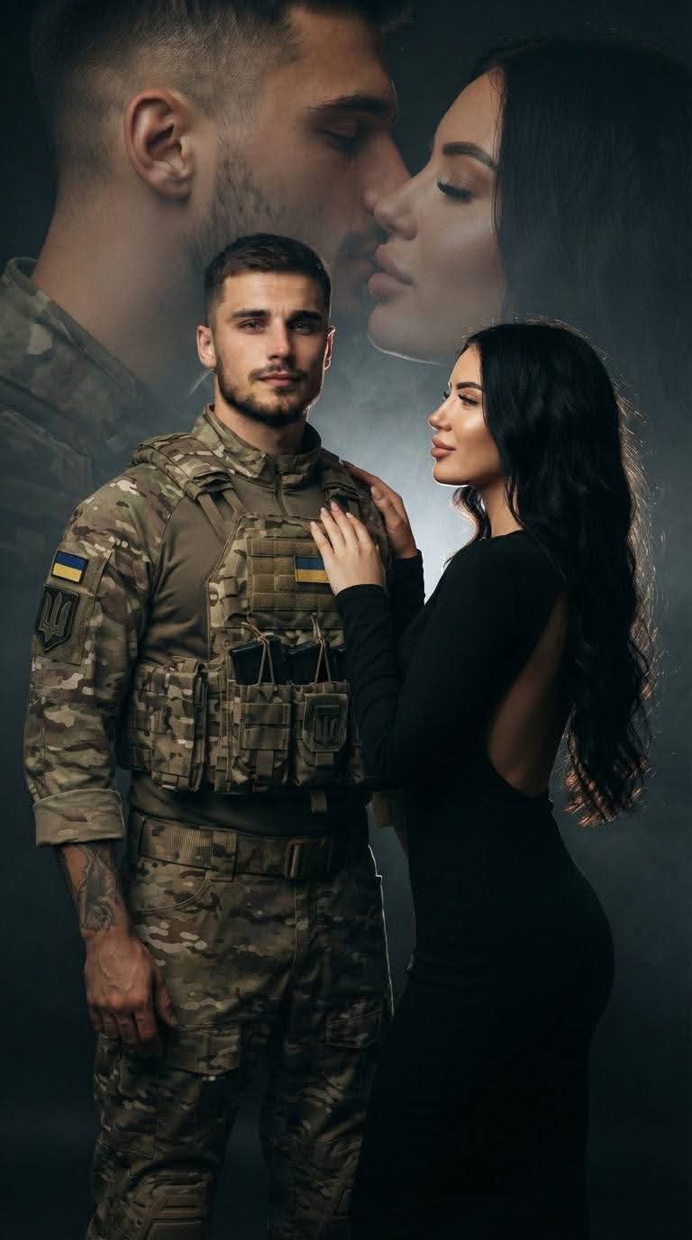 Photorealistic Double-Exposure Portrait of a Couple