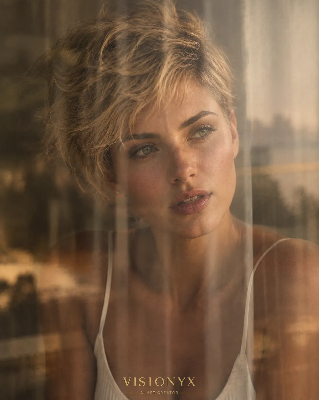Dreamlike Soft-Focus Portrait output 1