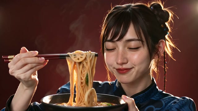 High-Energy Ramen Food Commercial