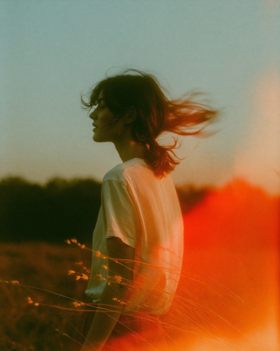 Cornfield at Final Sunset — 35mm Film Photo output 2
