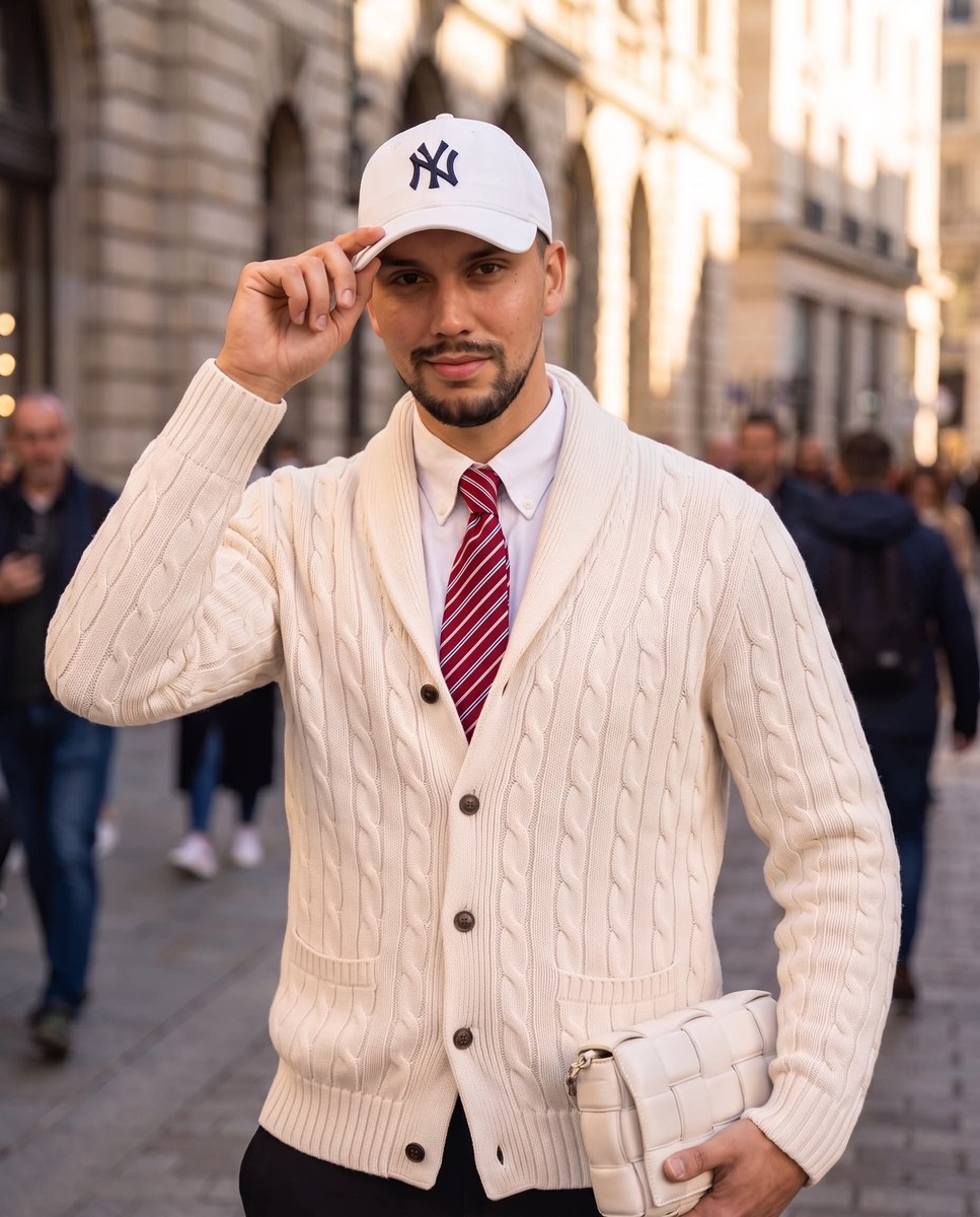 Confident Street-Style Portrait of a Man output 2