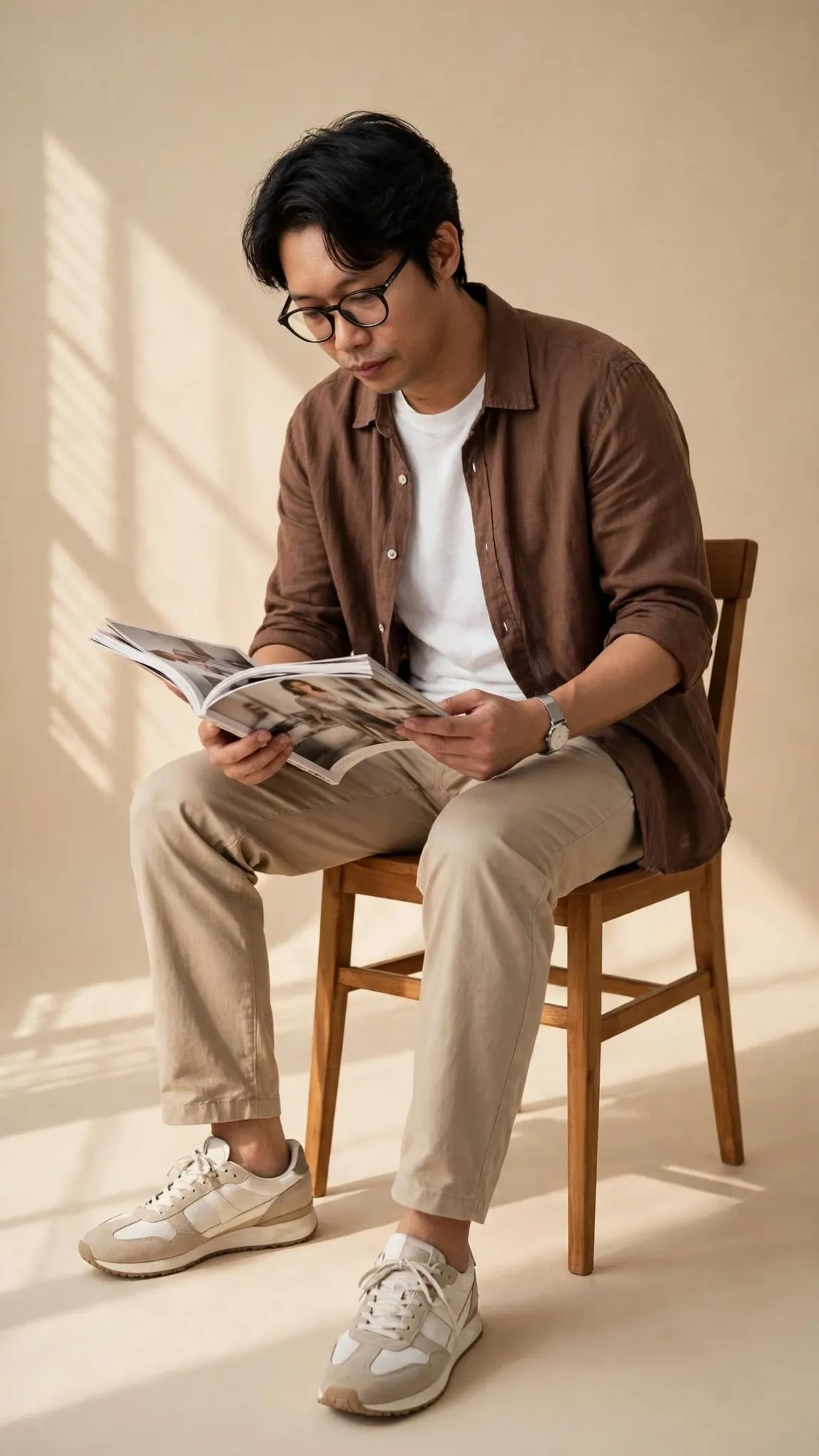 Korean Café Lifestyle Fashion Editorial