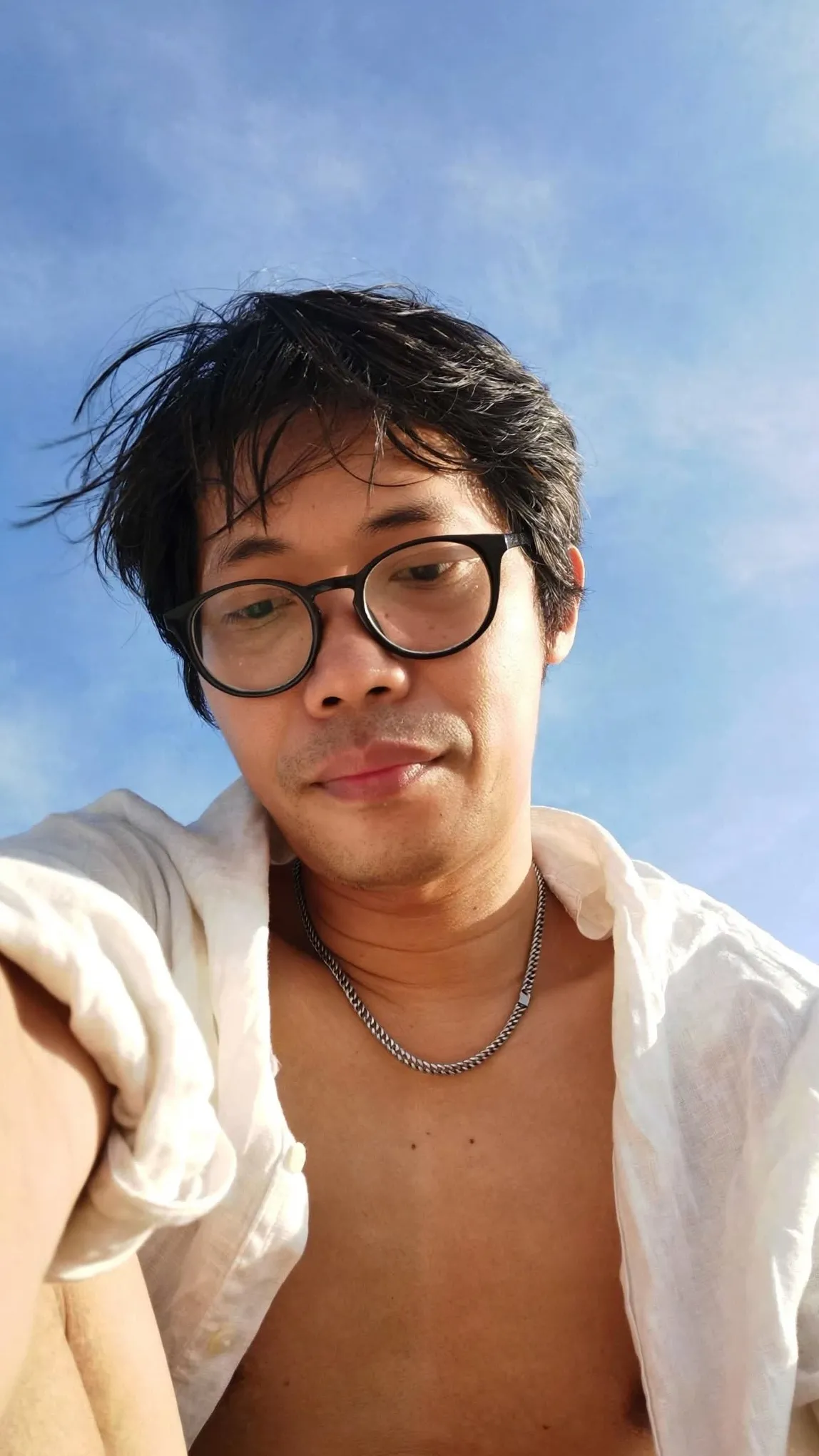 Under the Blue: Raw Summer Selfie output 2