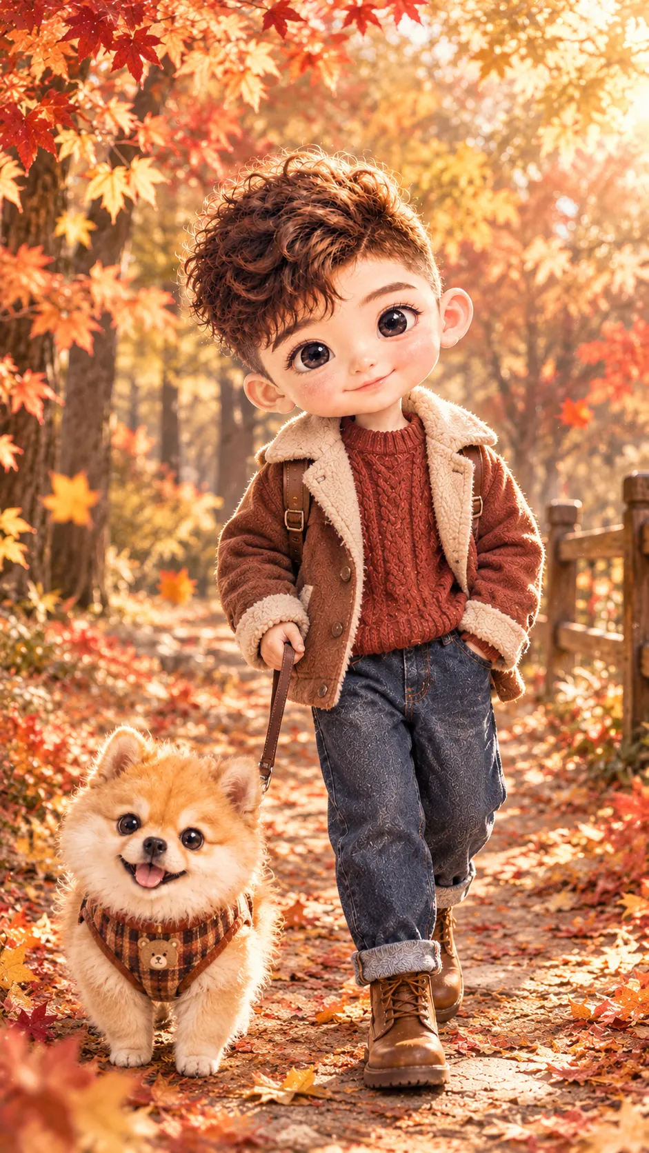 Full-Body Autumn Fashion Editorial from a Reference Photo output 5