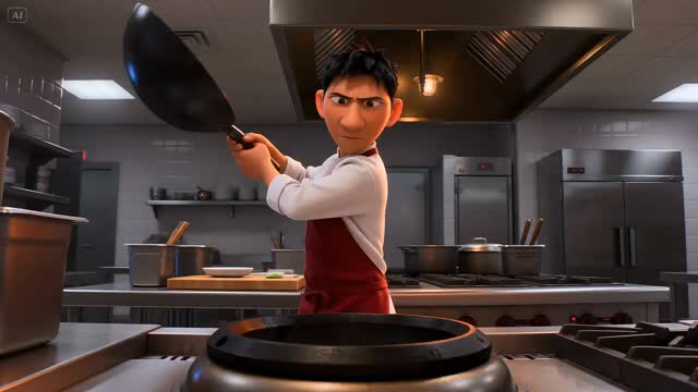 Animate the Wok Chef Storyboard
