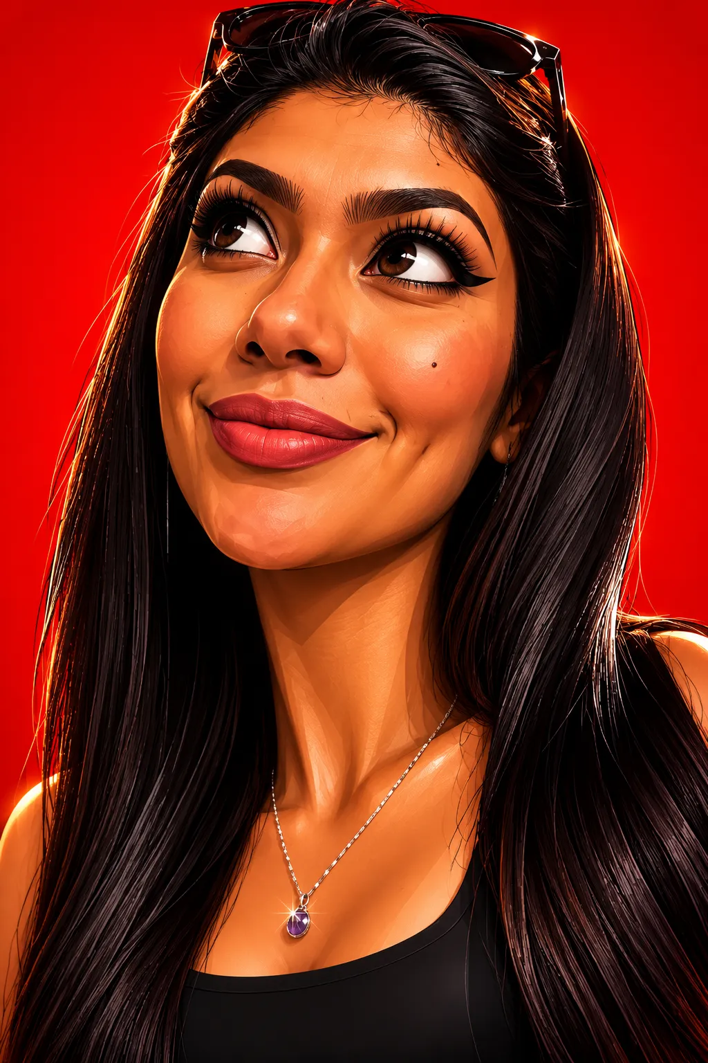 Stylized 3D Caricature Portrait from a Photo output 4