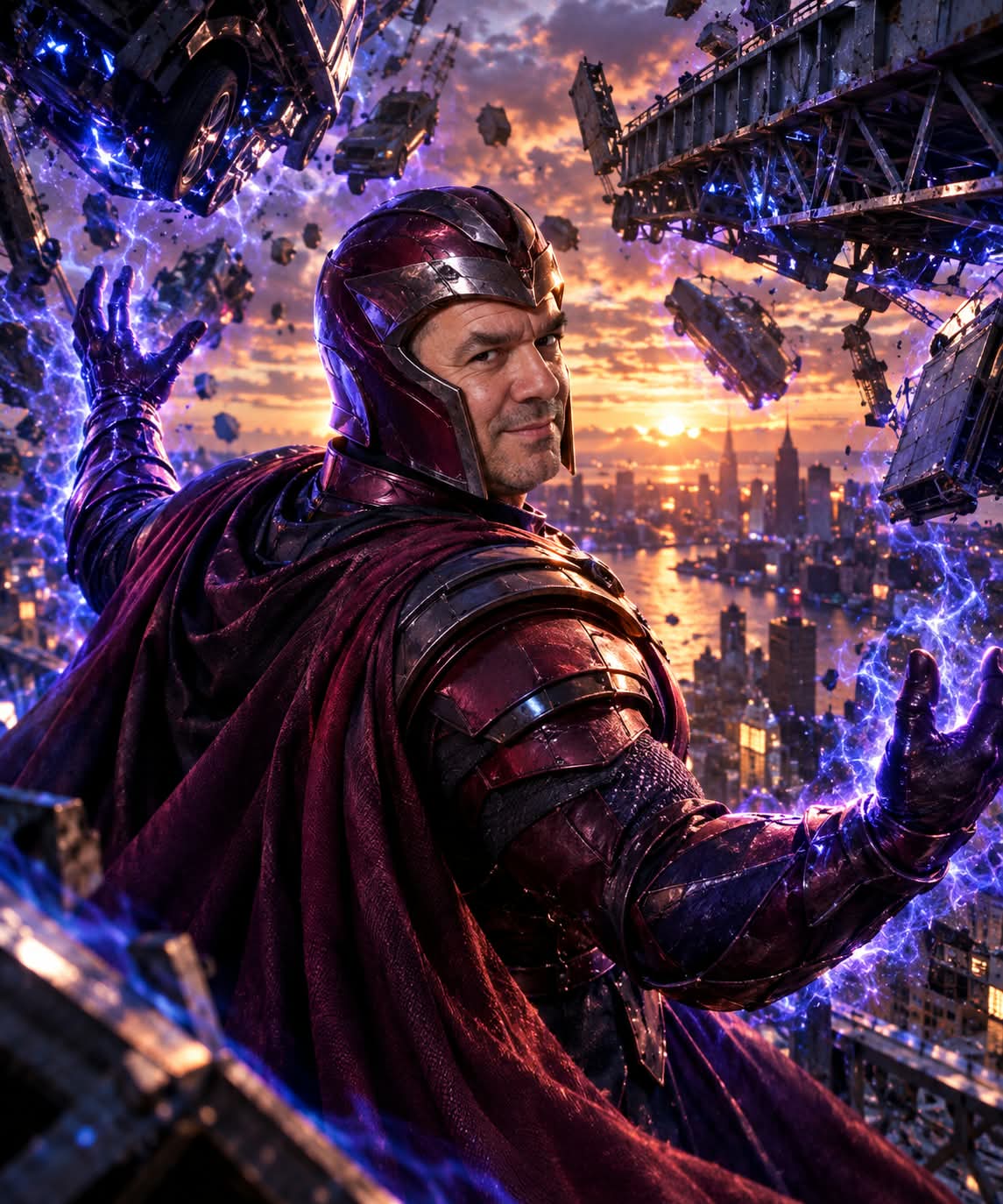 Photorealistic Cinematic Magneto