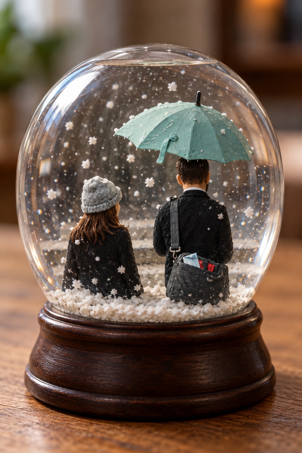 Turn a Reference Photo into a Snow Globe