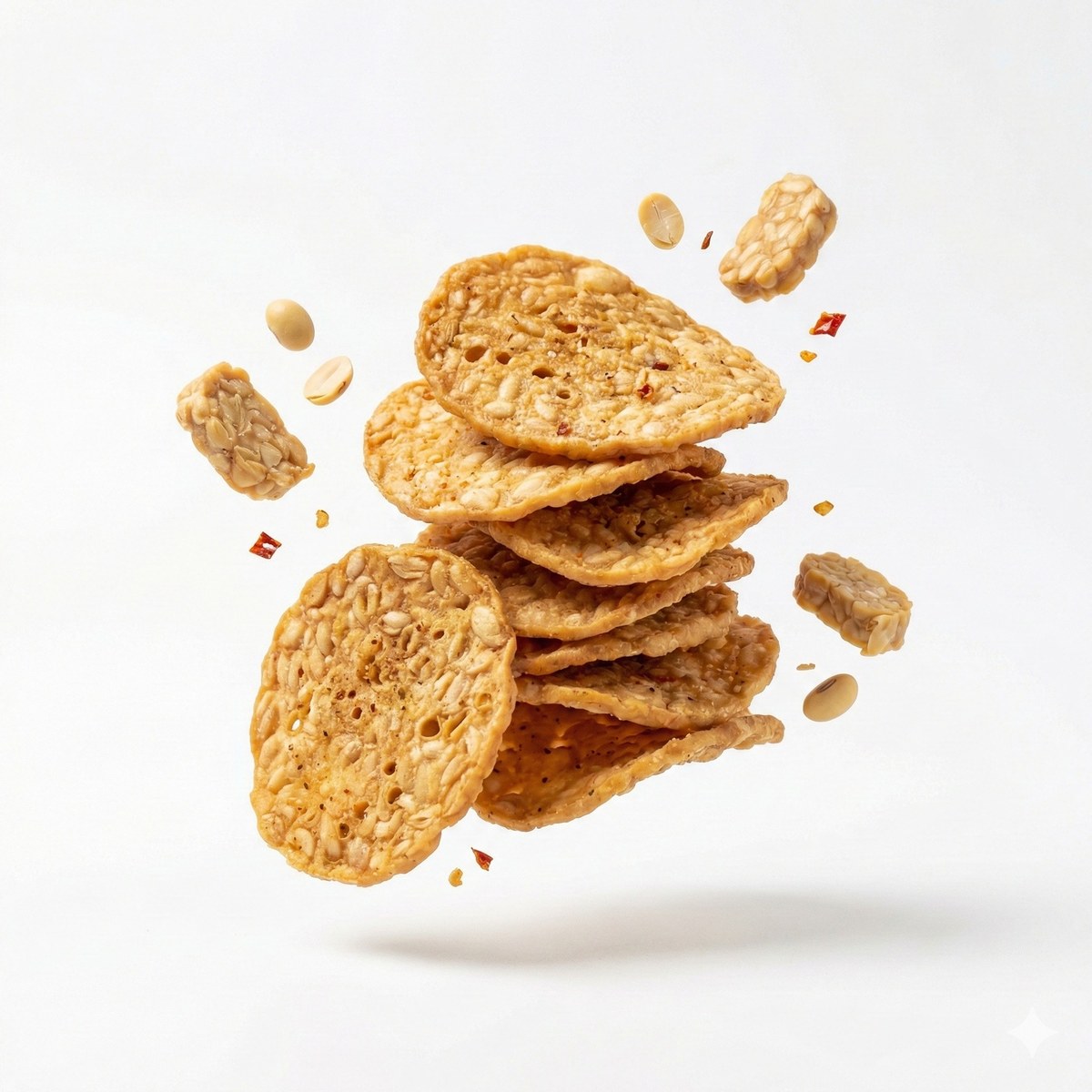 Premium Floating Snack Product Photo output 3