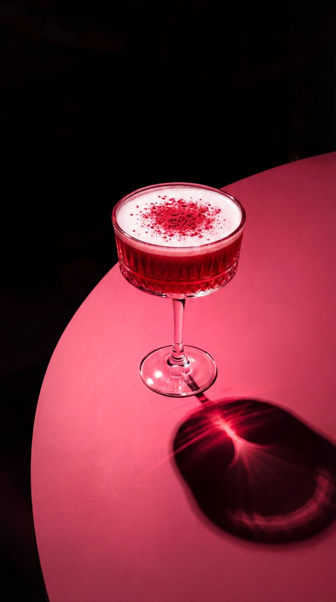 Photorealistic Cocktail with Edible Flowers output 3