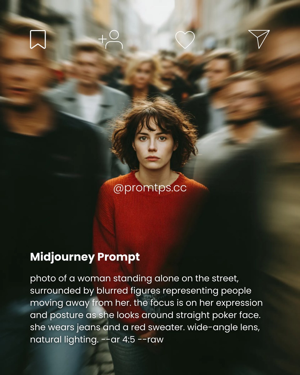 Cinematic Motion-Blur Street Portrait output 8