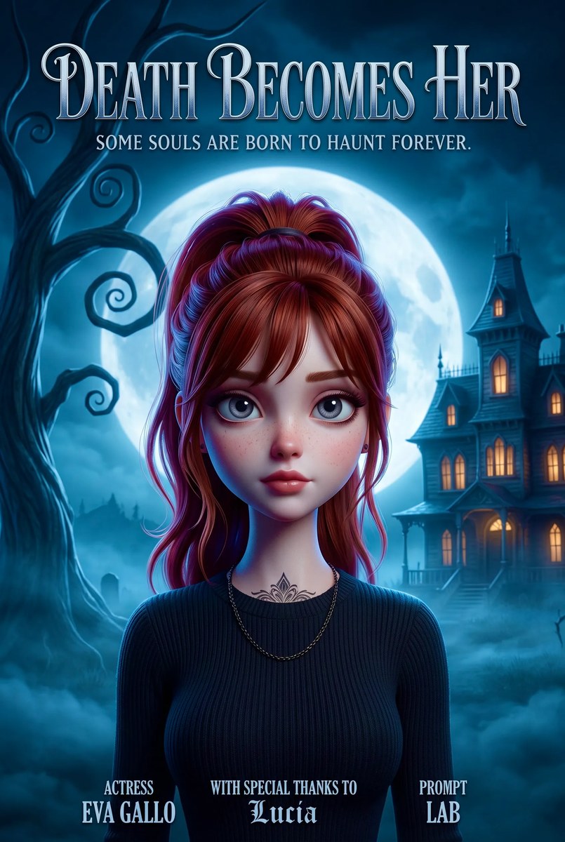 Universal Gothic Fantasy Portrait Poster