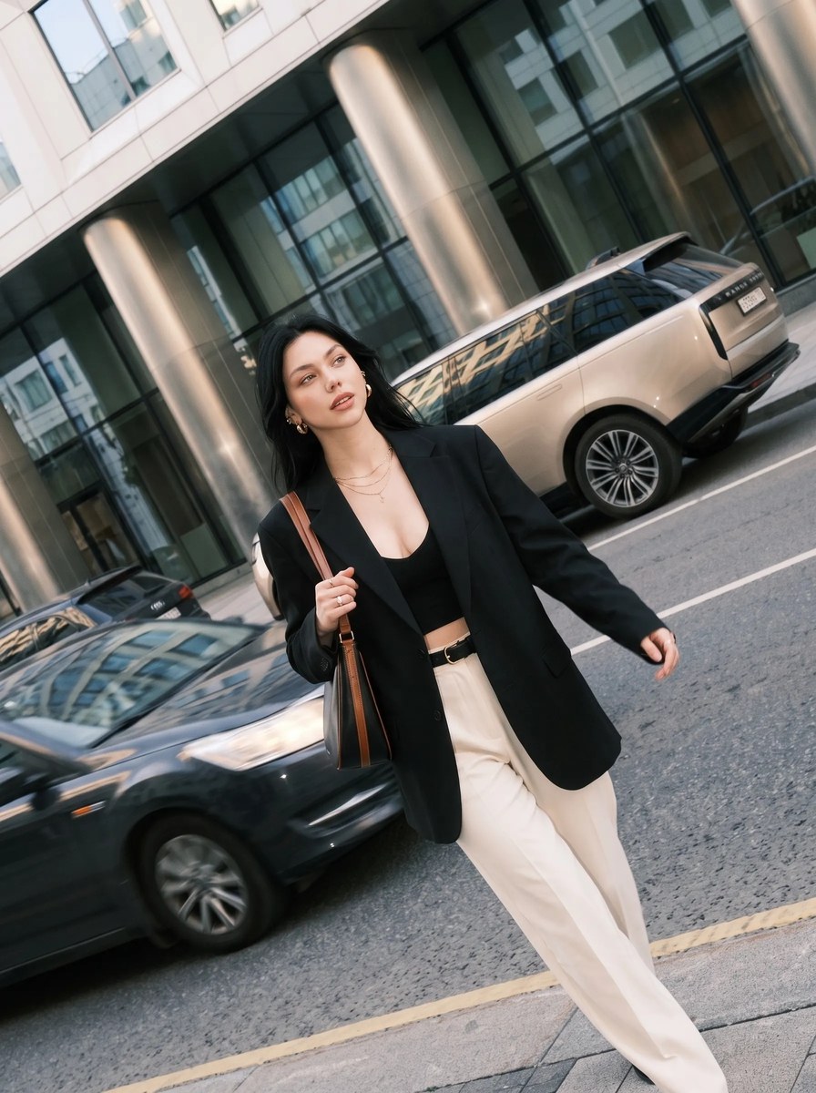Luxury Street-Style Fashion Portrait output 4
