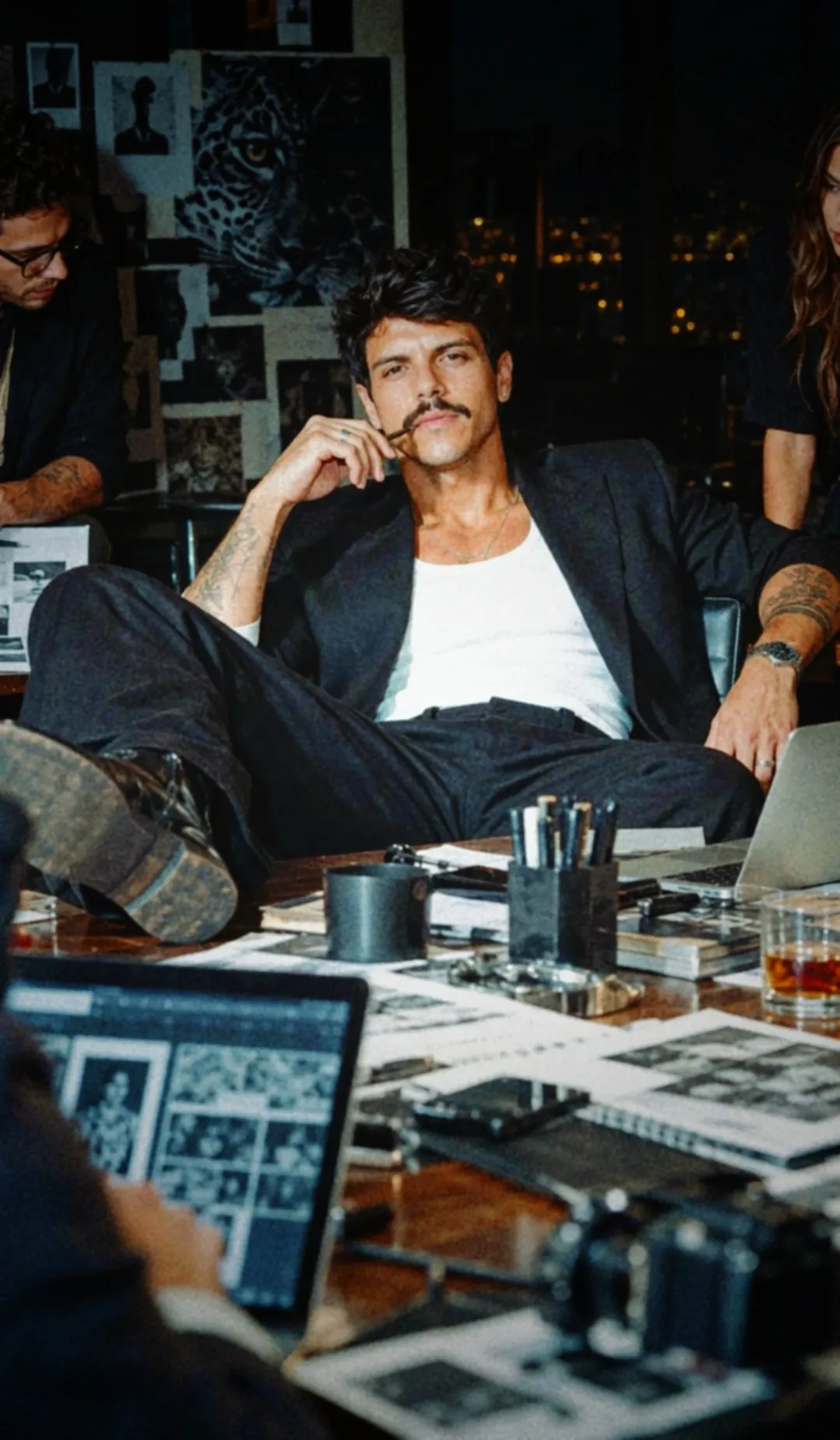 Cinematic Creative Director Menswear Editorial