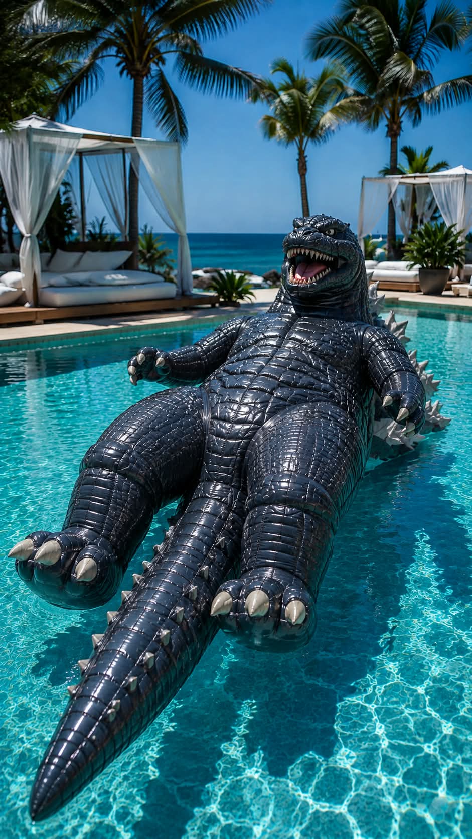 Giant Celebrity-Inspired Inflatable Pool Float output 4