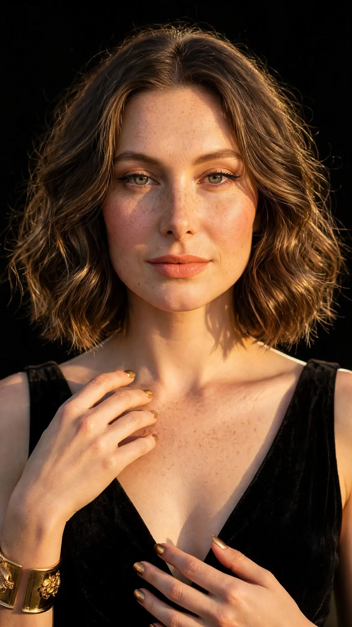 Ultra-Realistic Golden-Hour Portrait