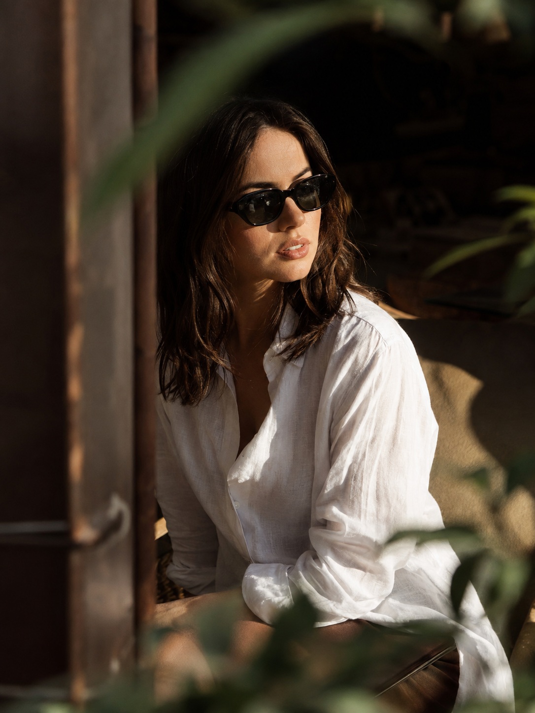 Luxury Editorial Portrait in Warm Afternoon Light output 2