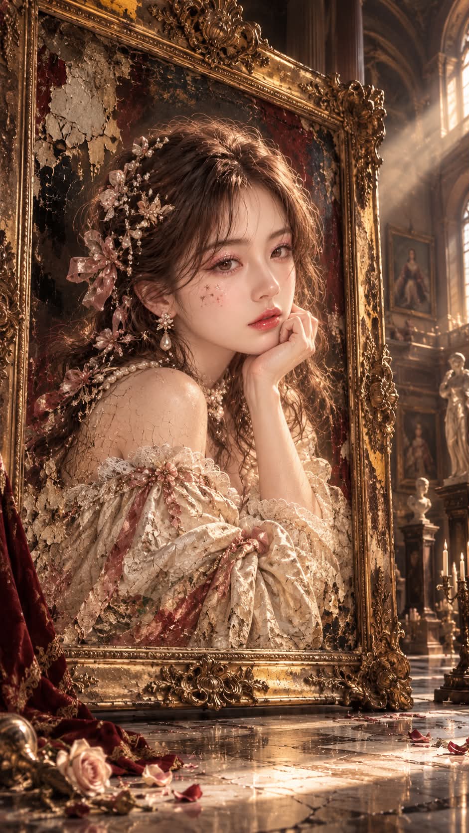 The Forgotten Muse — A Portrait Lost in Time