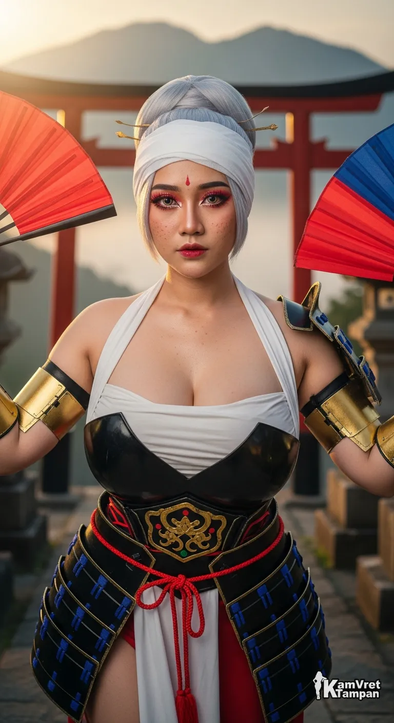 Hyper-Realistic Indonesian Warrior Portrait output 3