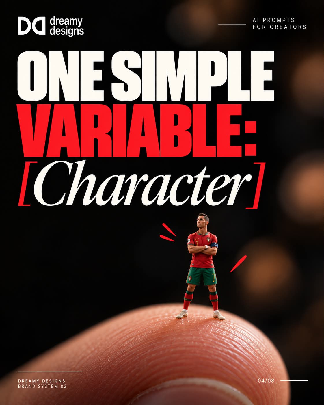 Tiny Macro Character on a Fingertip output 4