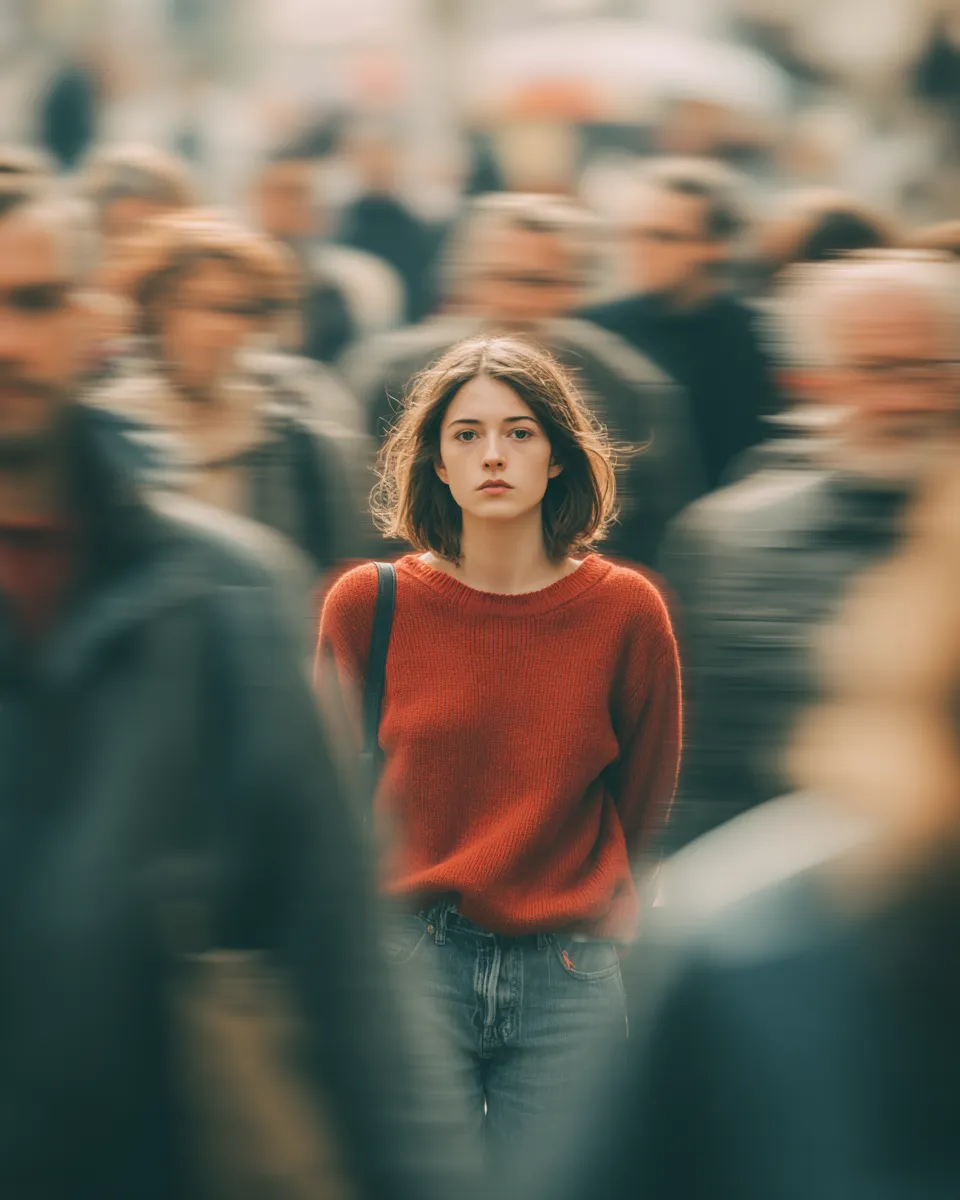 Cinematic Motion-Blur Street Portrait output 3