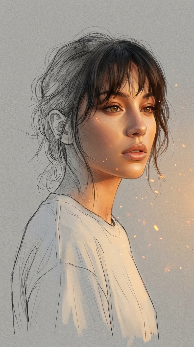 Unfinished Masterpiece Portrait output 2