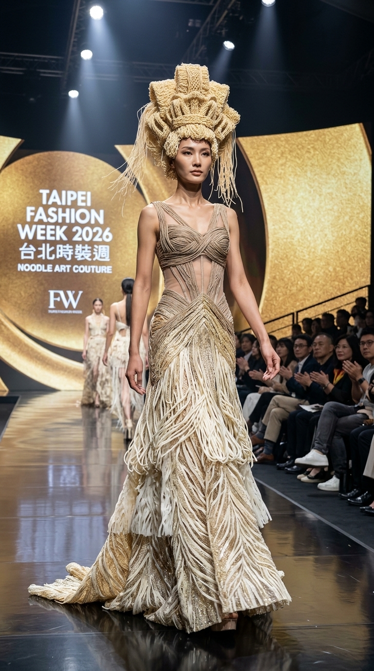 Noodle-Crafted Taipei Fashion Week Look output 4